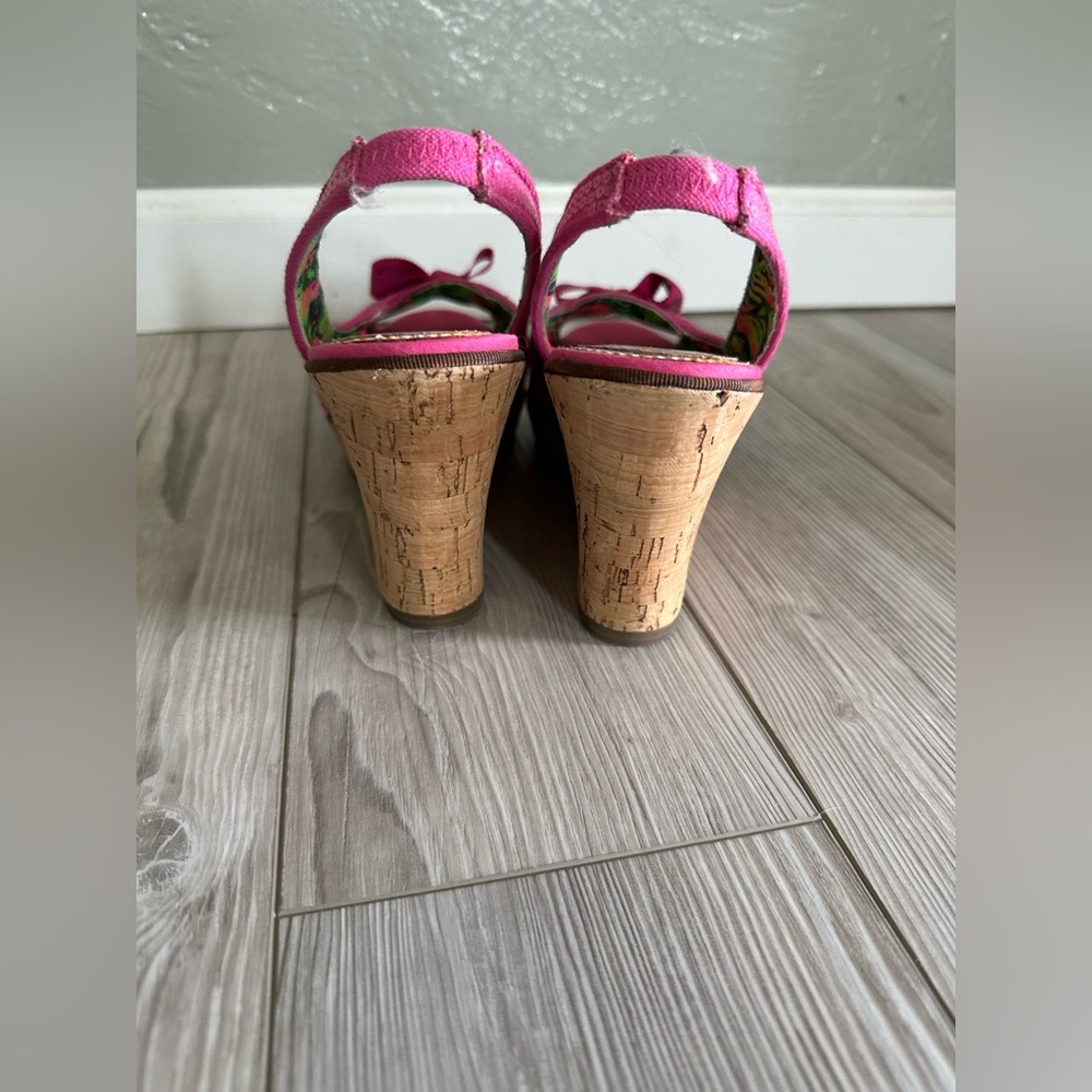 Sperry pink wedges size 8 - Picture 5 of 7